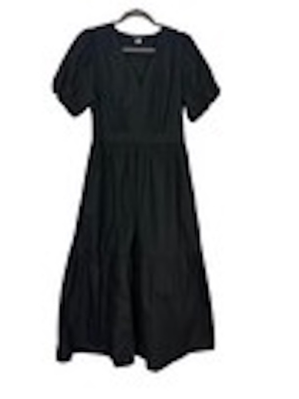 French Connection black midi dress with pockets size L NWT - Picture 3 of 4